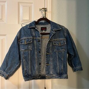 Sunbelt Blue Denim Jacket Vintage 3/4th Sleeves